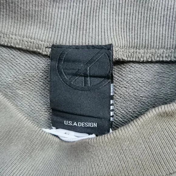 Gallery Dept Hand-Painted Ink Splatter Crew Neck Sweatshirt - Picture 5 of 6